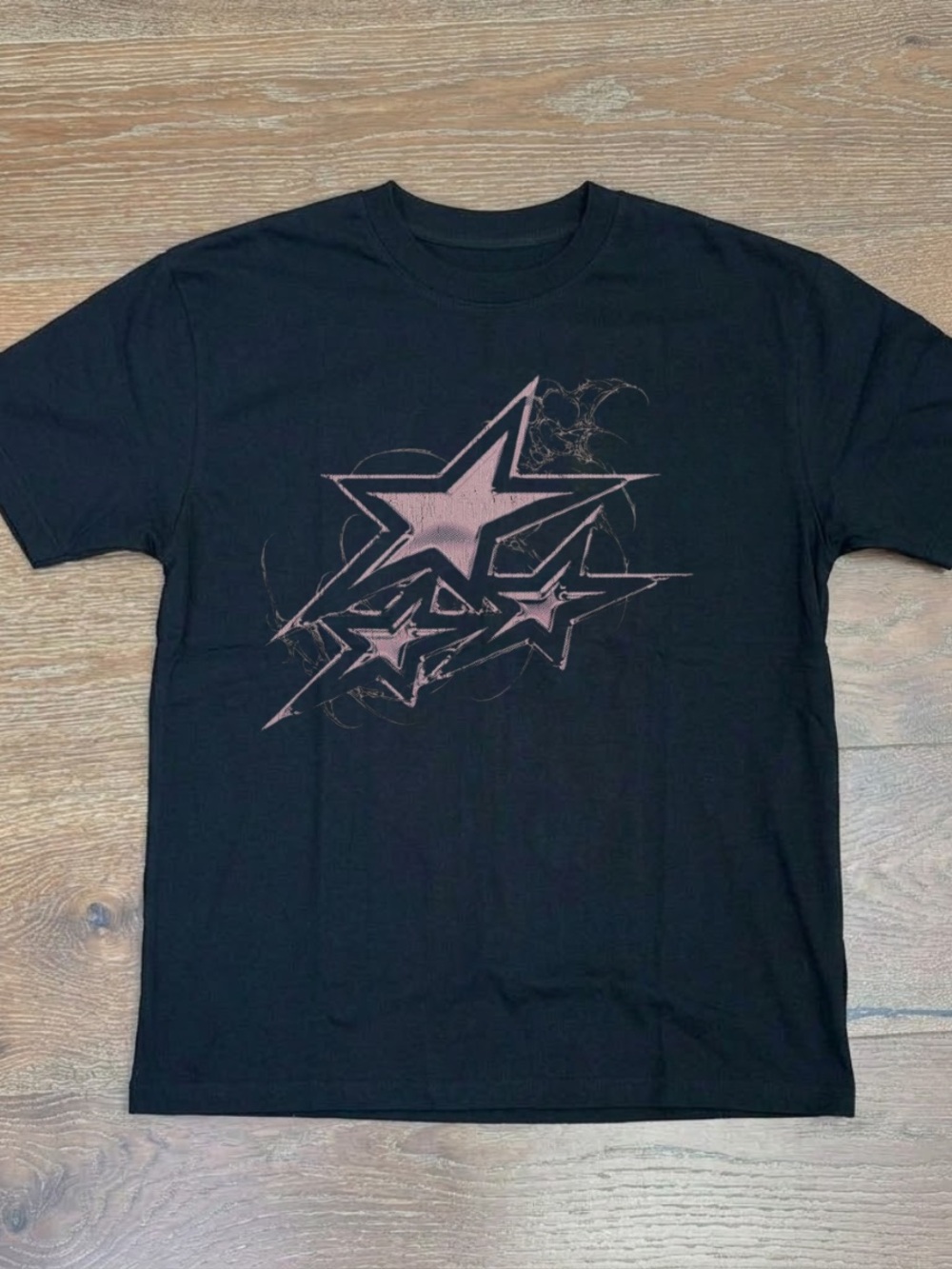 Pink Star Graphic Tee | Grunge Aesthetic Streetwear Shirt |  Unisex Tee Shirt